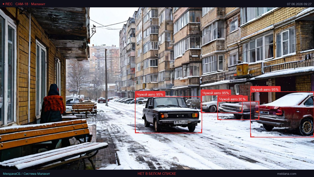 Контроль номеров на парковке ЖК в Ульяновске — от 2 100 ₽/въезд/мес