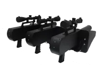 Переносной широкополосный подавитель БПЛА ML-1XL-8 (Ружье) 
