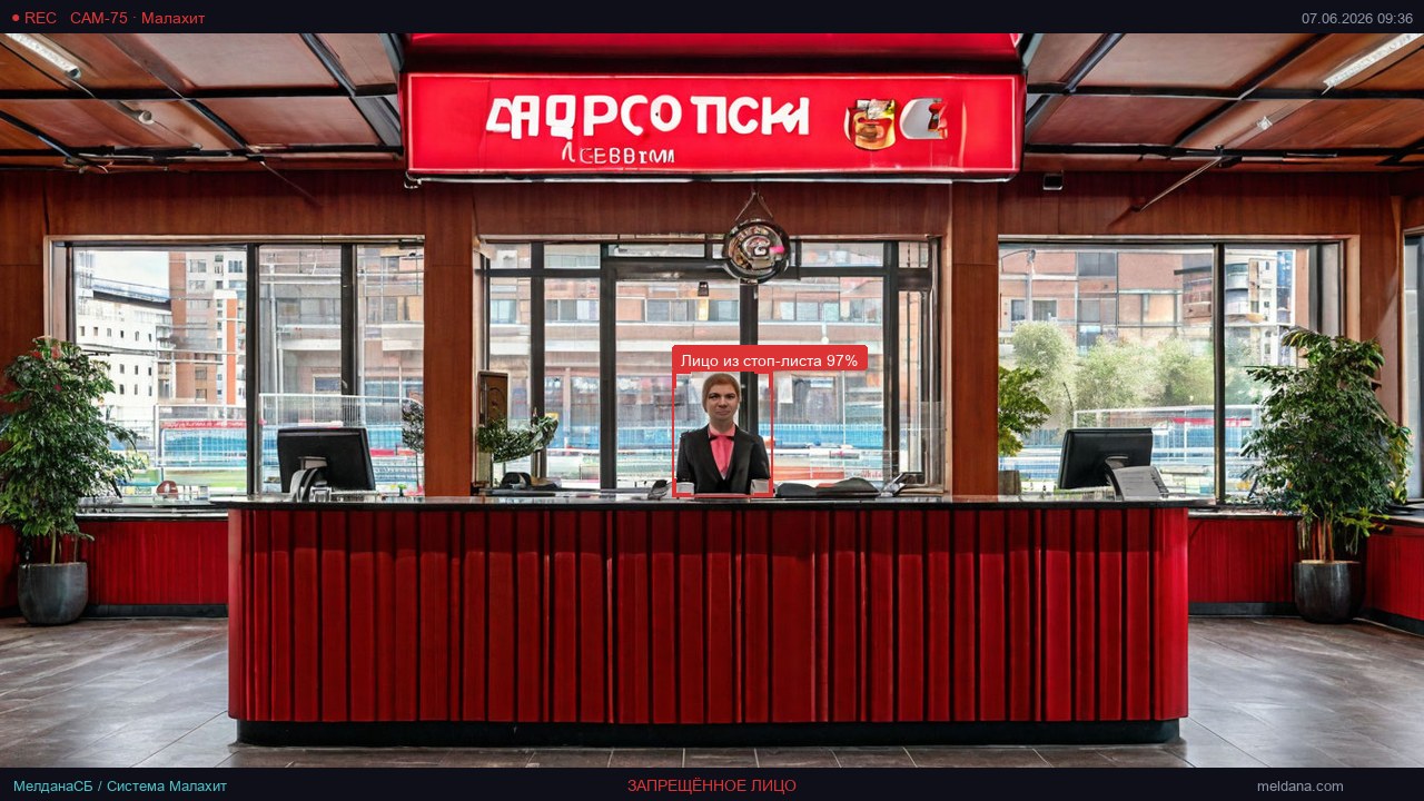 Детекция запрещённых лиц на стадионе в Ульяновске — от 4 200 ₽/стадион/мес