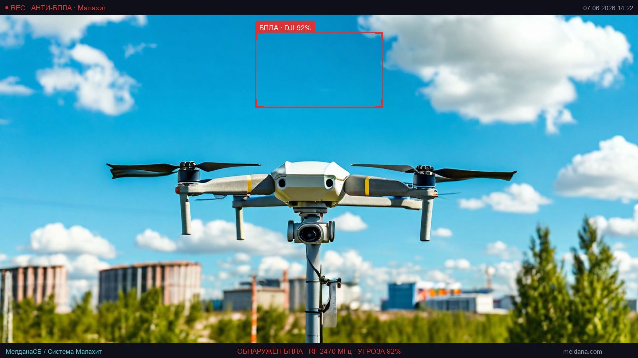 RF-антенна обнаружения БПЛА: радиочастотный мониторинг 300–7500 МГц