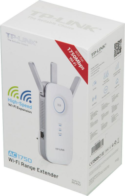 Повторитель беспроводного сигнала TP-Link RE505X AX1500 10/100/1000BASE-TX 