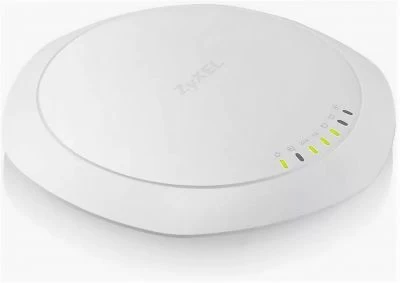 Точка доступа Zyxel NebulaFlex NWA1123-AC PRO (NWA1123ACPRO-EU0101F) вид спереди индикаторы